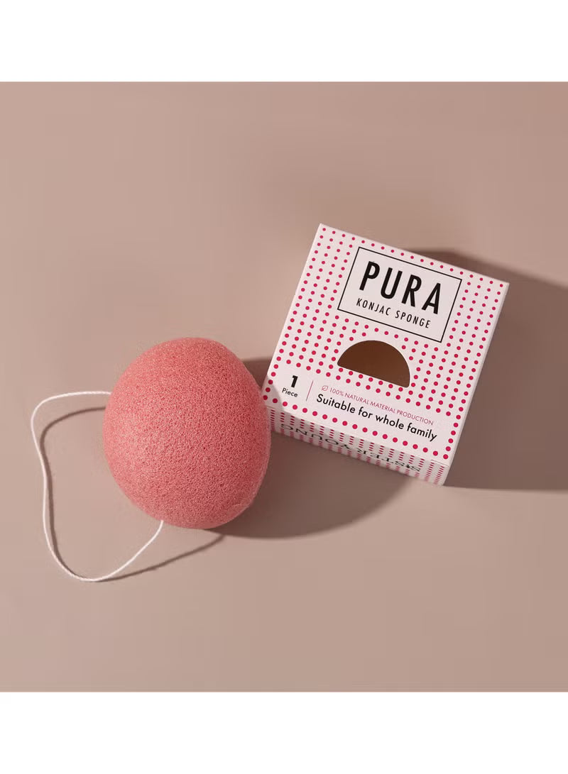 Sister Young Pura Konjac Sponge Pink