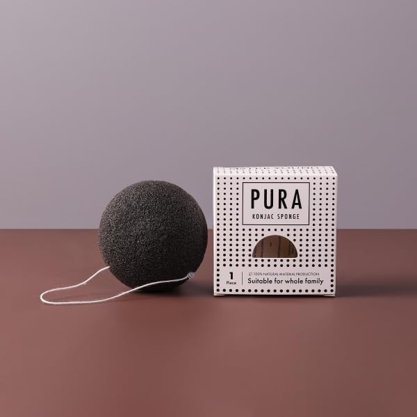 Sister Young Pura Konjac Sponge Black