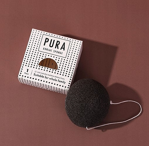 Sister Young Pura Konjac Sponge Black