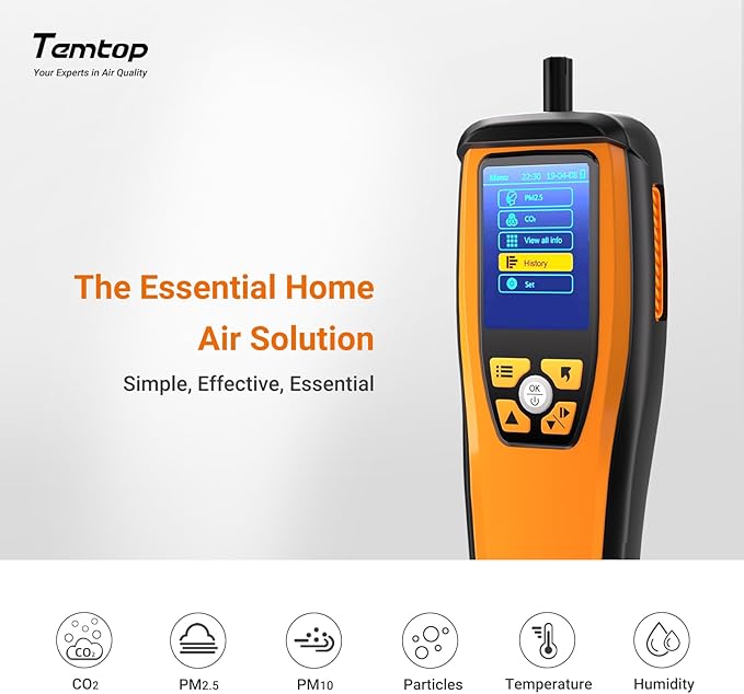 Temtop M2000 2nd Generation Air Quality Detector