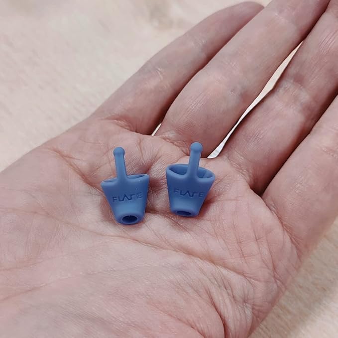 Flare Calmer – Ear Plugs Alternative – Reduce Annoying Noises Without Blocking Sound – Soft Reusable Silicone - Purple