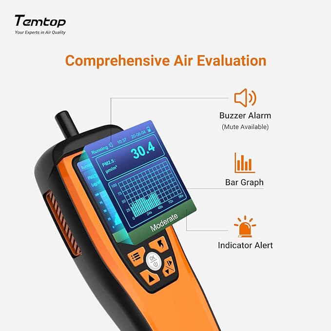 Temtop M2000 2nd Generation Air Quality Detector