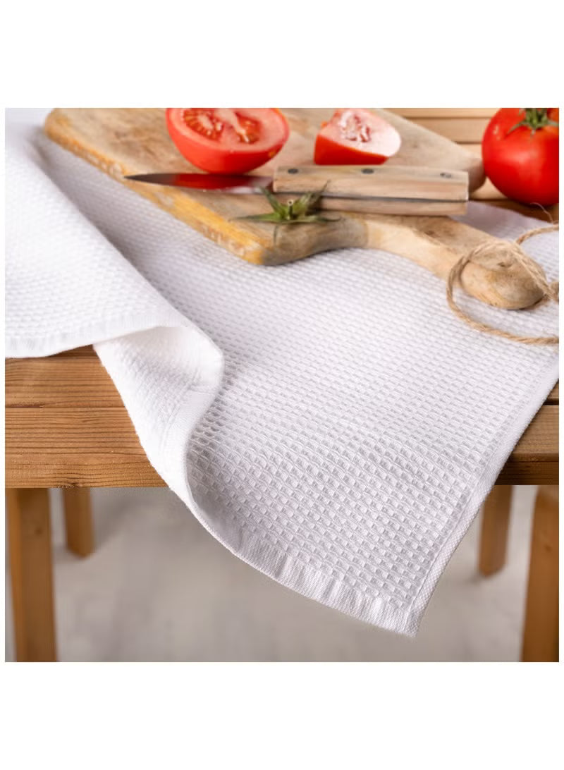 AQM Bless Turkish Cotton Kitchen Cloth - Dual Textured Design, Pack of 2