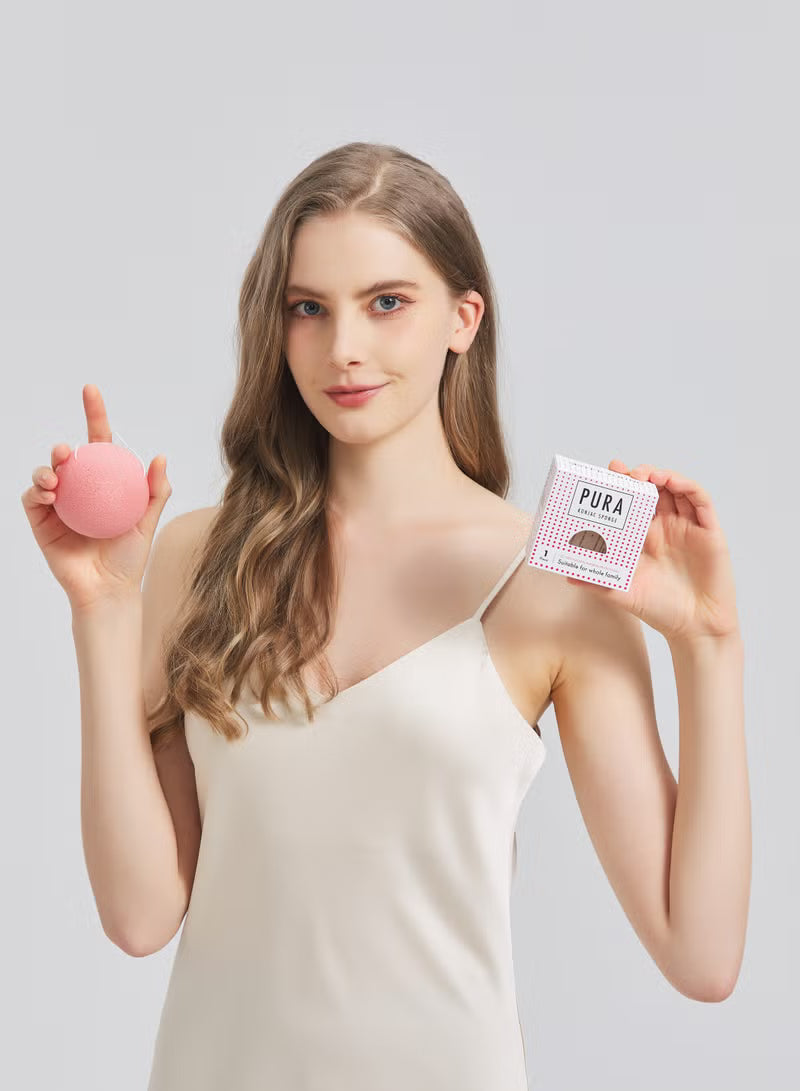 Sister Young Pura Konjac Sponge Pink