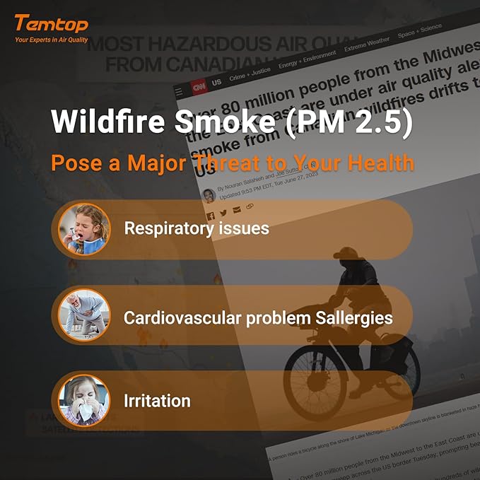 Temtop LKC-1000S+ 2nd Generation Air Quality Detector