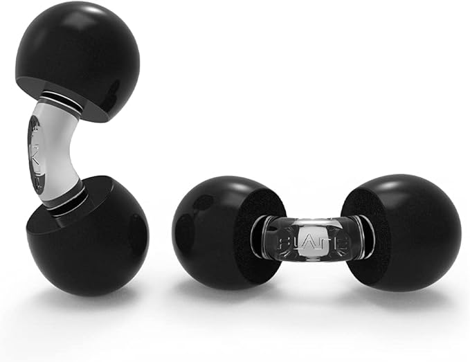 Flare Audio Sleeep Dual Clear Earplugs - Comfortable, Hypoallergenic, Reusable, Durable, Universal Fit - Block Noises Like Snoring During Sleep