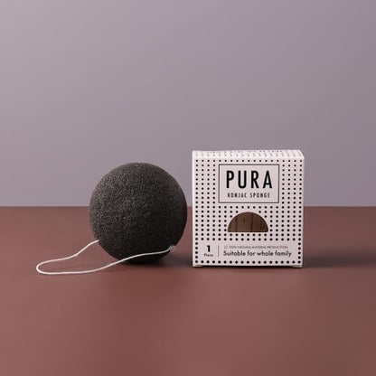 Sister Young Pura Konjac Sponge Black