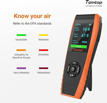 Temtop LKC-1000S+ 2nd Generation Air Quality Detector