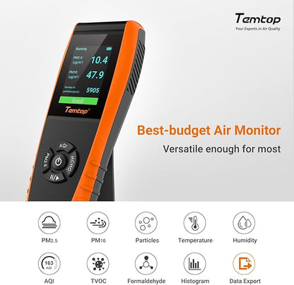 Temtop LKC-1000S+ 2nd Generation Air Quality Detector