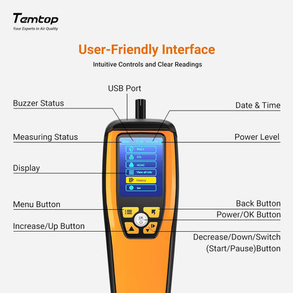 Temtop M2000 2nd Generation Air Quality Detector