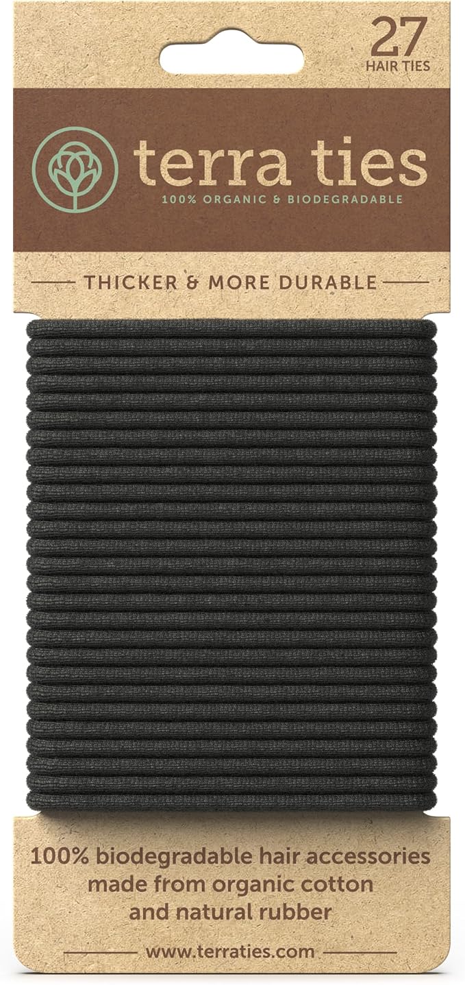 Terra Ties Biodegradable Elastic Hair Ties