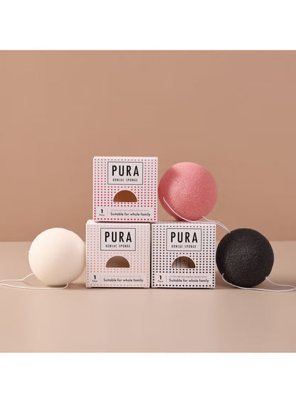 Sister Young Pura Konjac Sponge White